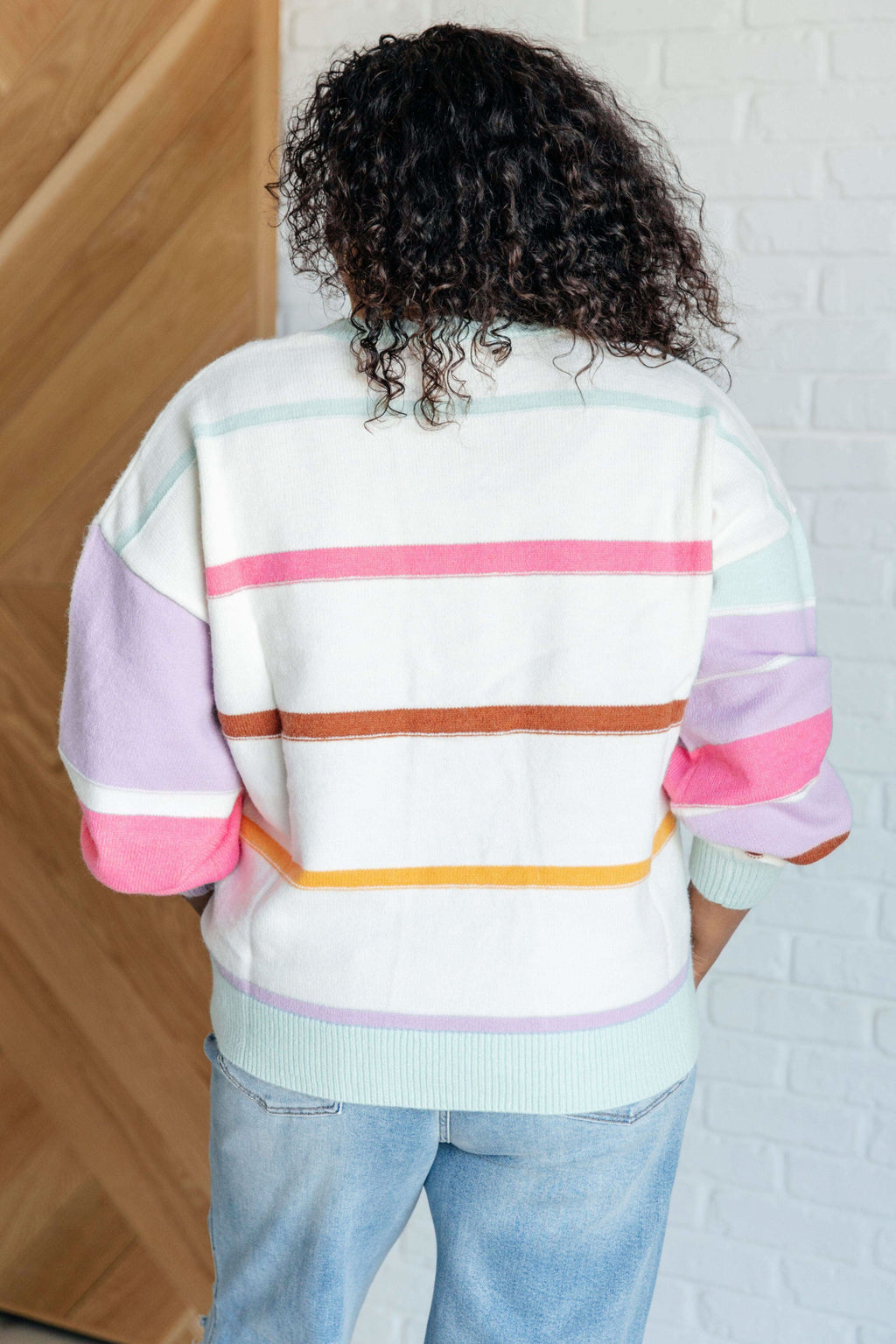 Flawless Features Striped Sweater - SwagglyLife Home & Fashion