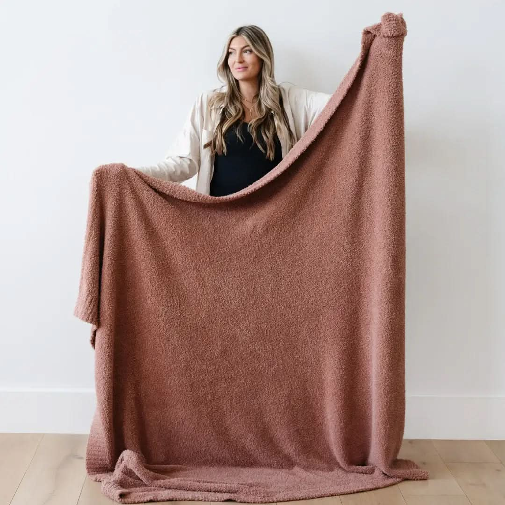 BAMBONI® XL BLANKETS in French Rose - photo