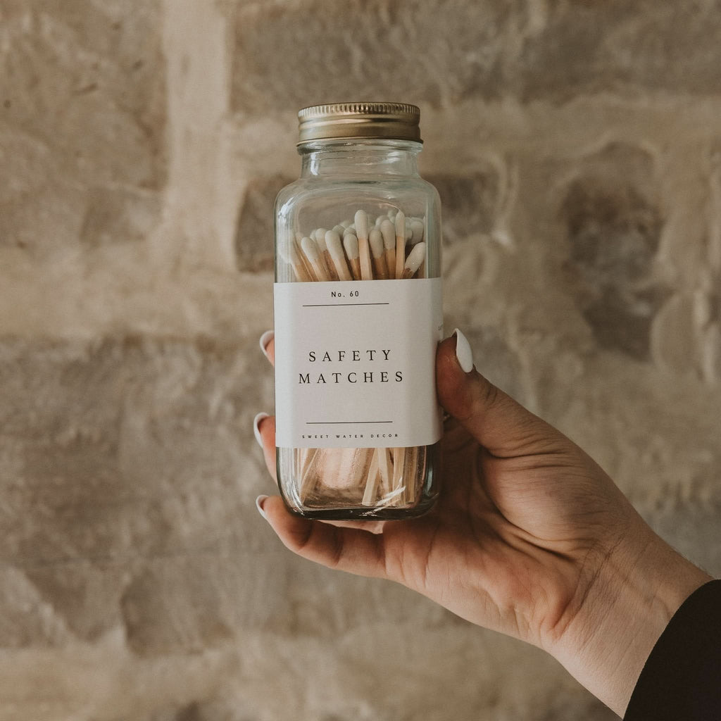White Tip Safety Matches - 60 Count, 3.75" in - Matches photo