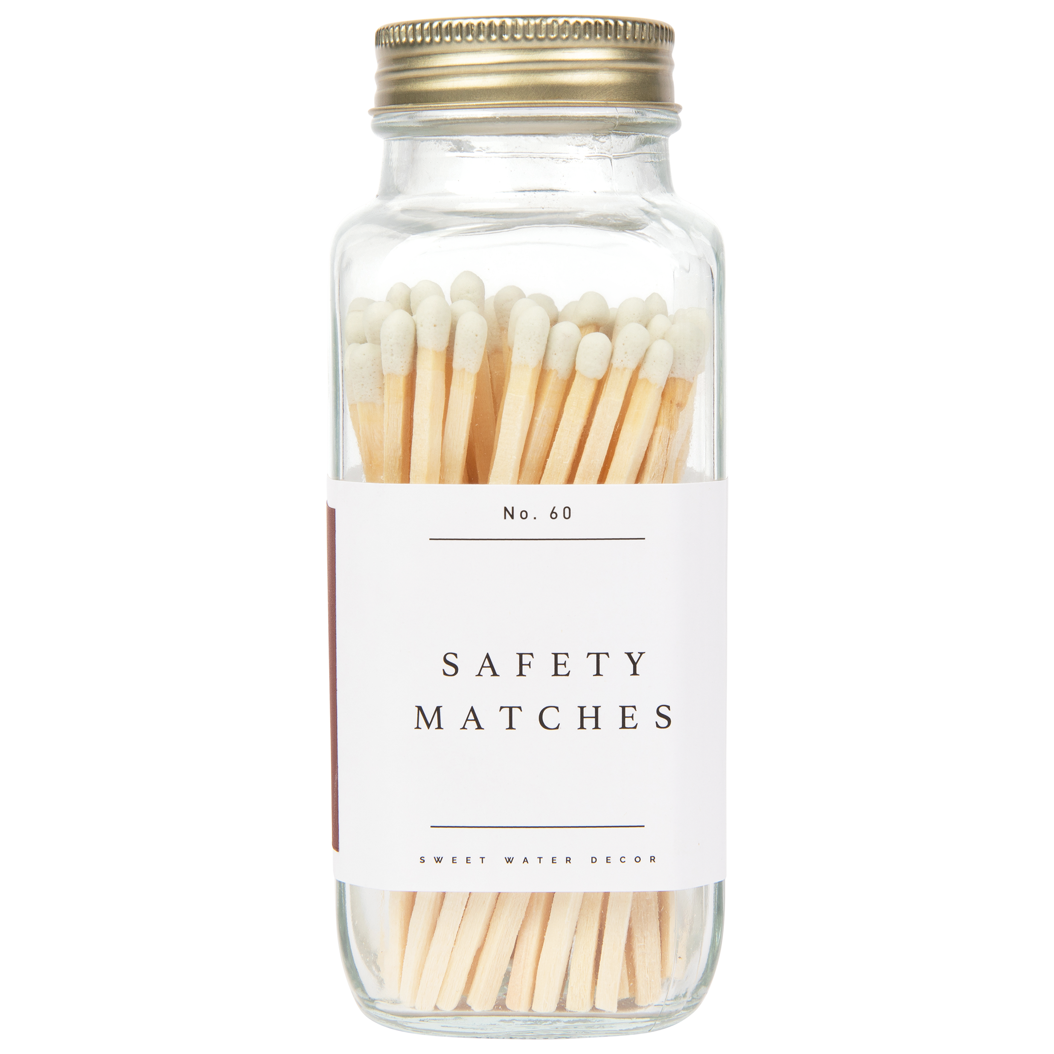 White Tip Safety Matches - 60 Count, 3.75" - SwagglyLife Home & Fashion White Tip Safety Matches - 60 Count, 3.75" - SwagglyLife Home & Fashion