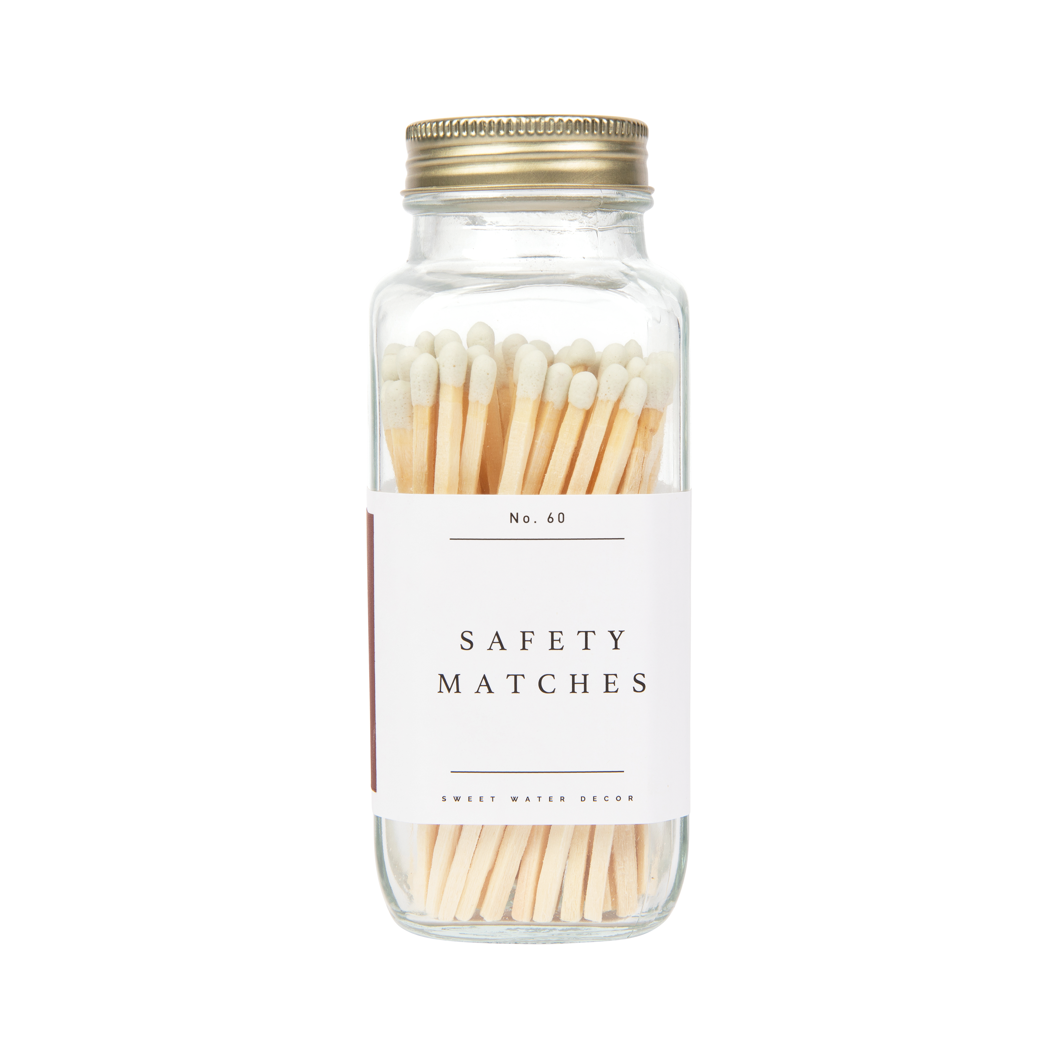 White Tip Safety Matches - 60 Count, 3.75" - SwagglyLife Home & Fashion White Tip Safety Matches - 60 Count, 3.75" - SwagglyLife Home & Fashion