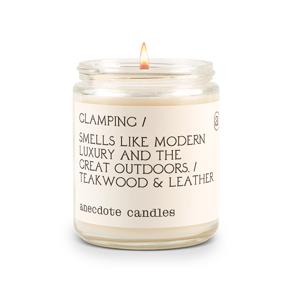 Glamping in - candles photo