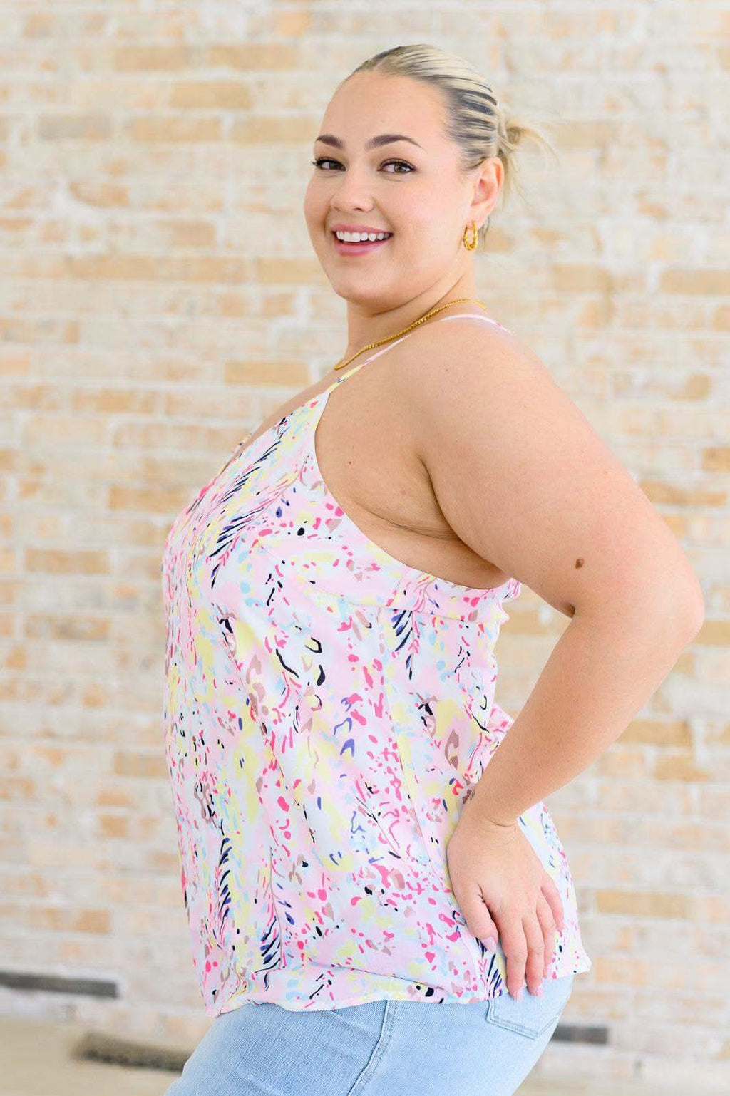 Going Out Printed Cami in - Tops photo