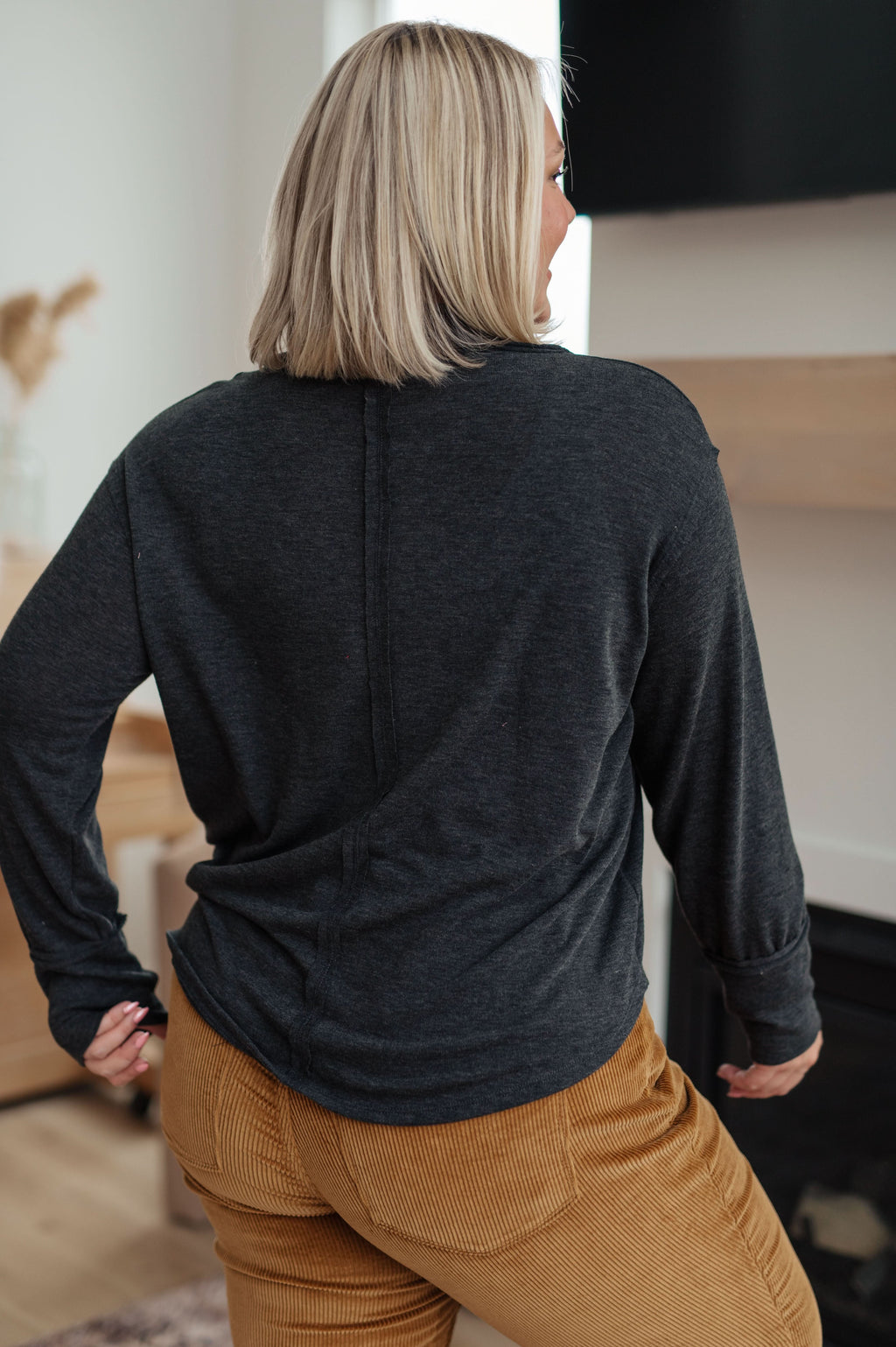 Good Luck Charm Long Sleeve Top in - Tops photo