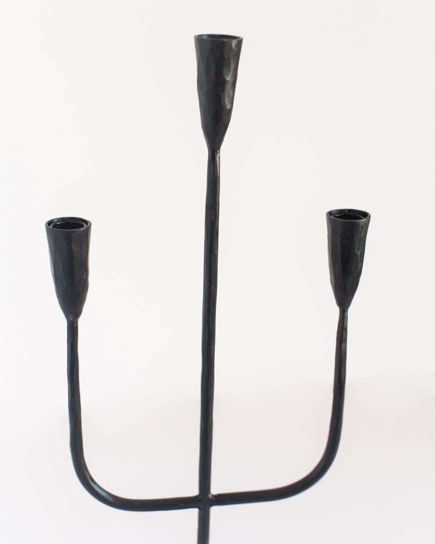 Hand-Forged Iron Candelabra - SwagglyLife Home & Fashion