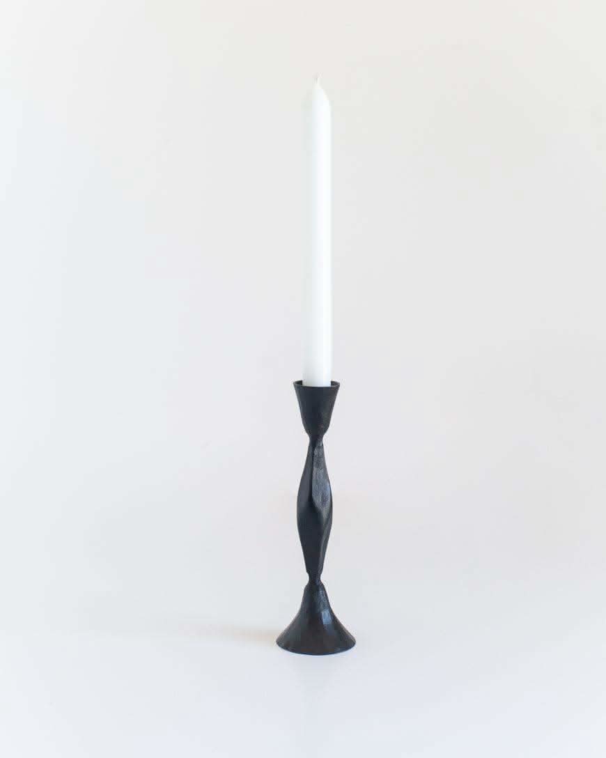 High Diamond Hand-Forged Iron Candle Stand - SwagglyLife Home & Fashion