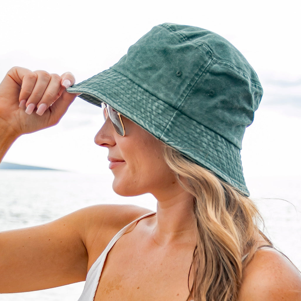 Distressed Bucket Hats in - photo