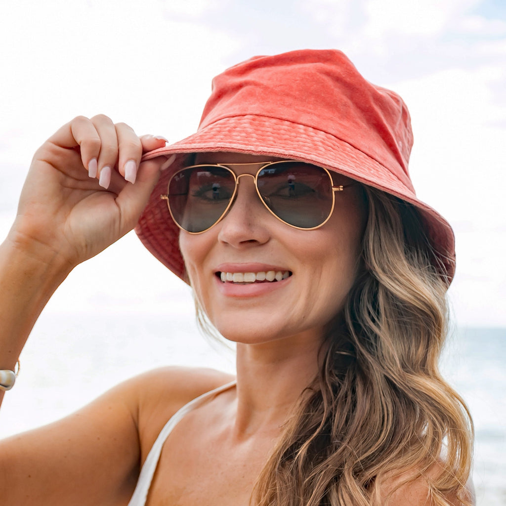 Distressed Bucket Hats in - photo