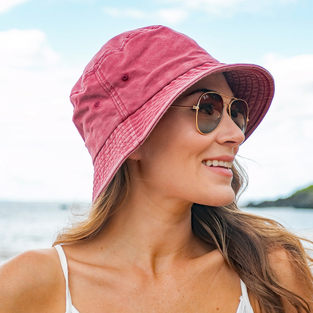 Distressed Bucket Hats in - photo