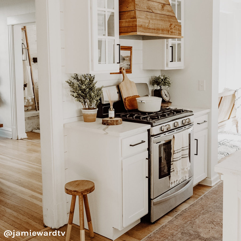 Haley Turkish Cotton + Bamboo Hand Towel - Two Stripe - SwagglyLife Home & Fashion