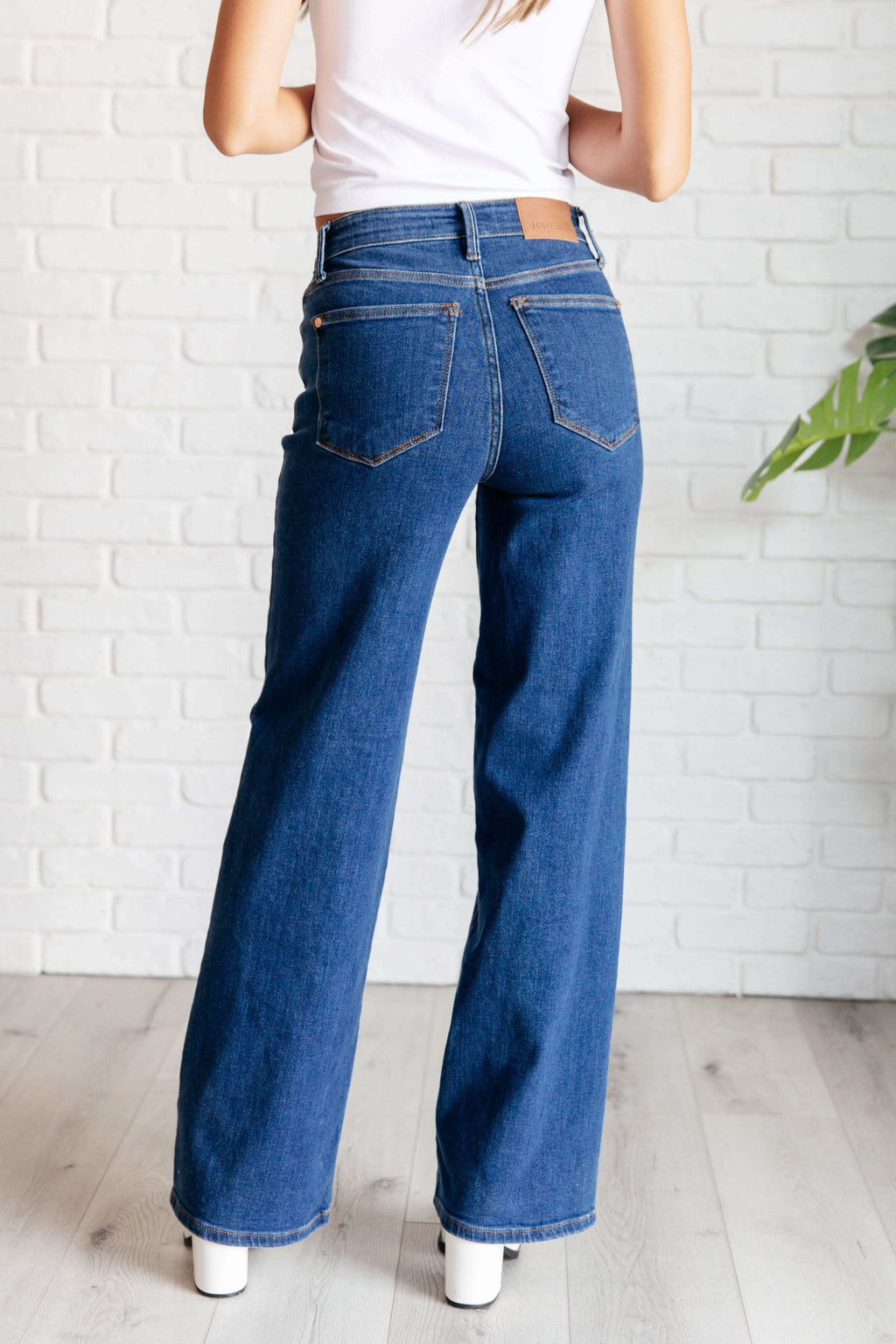 Hazel High Rise Vintage Wide Leg Jeans - SwagglyLife Home & Fashion