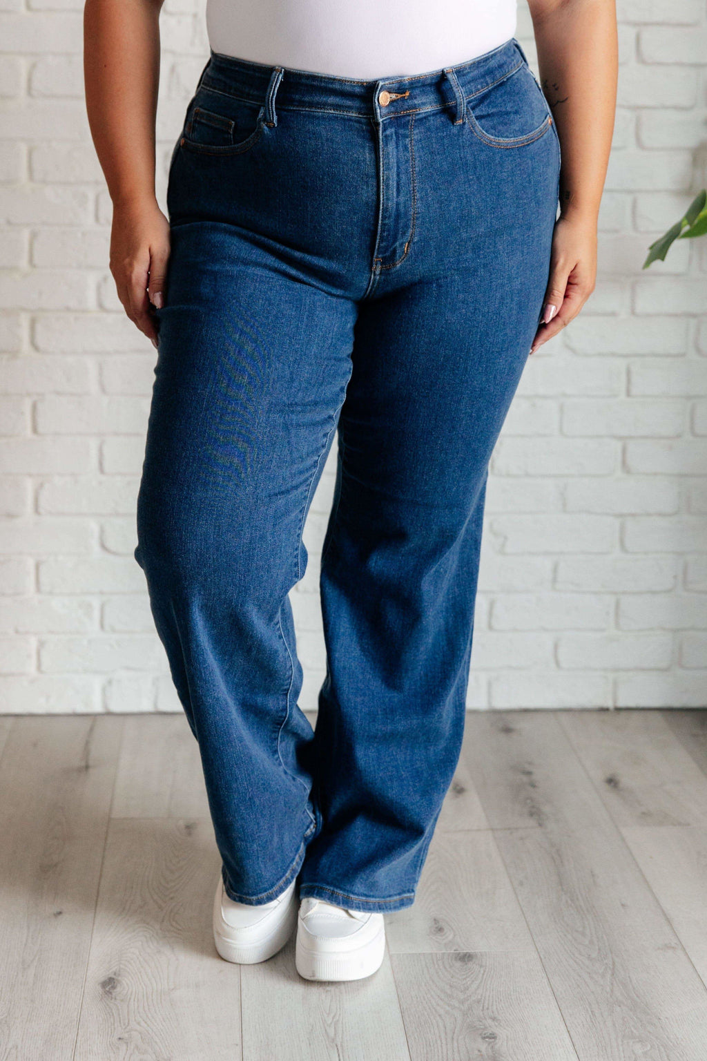 Hazel High Rise Vintage Wide Leg Jeans - SwagglyLife Home & Fashion