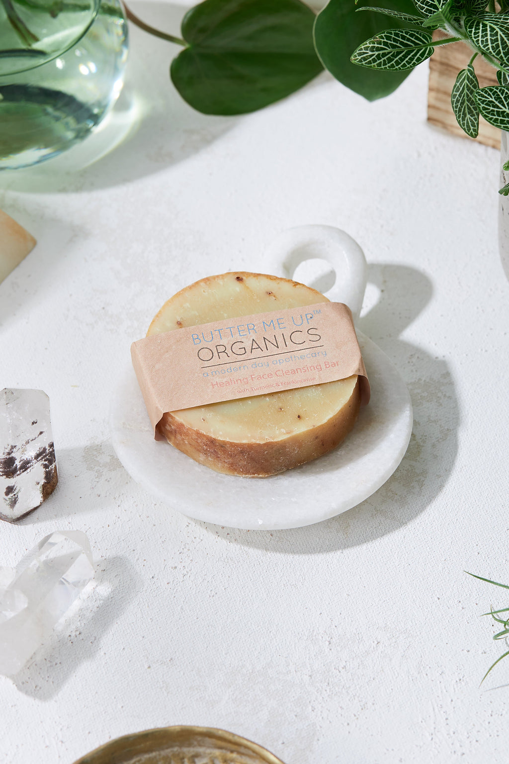 Healing Organic Facial Bar / Frankincense and Myrrh / Turmeric / Organic Face Wash / Organic Facial Cleanser / Face Cleanser / Cleansing Bar in Healing Organic Facial Bar - Face photo