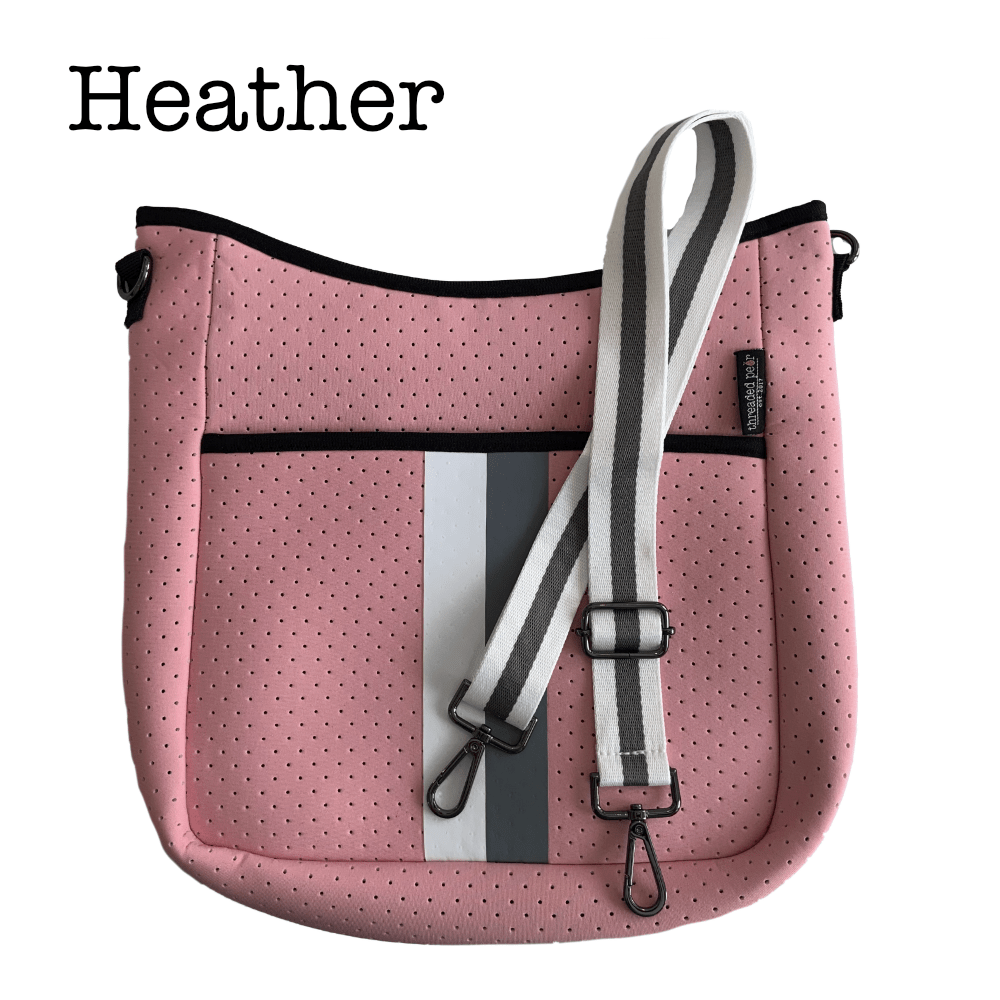 Neoprene Messenger in Heather - Bags photo