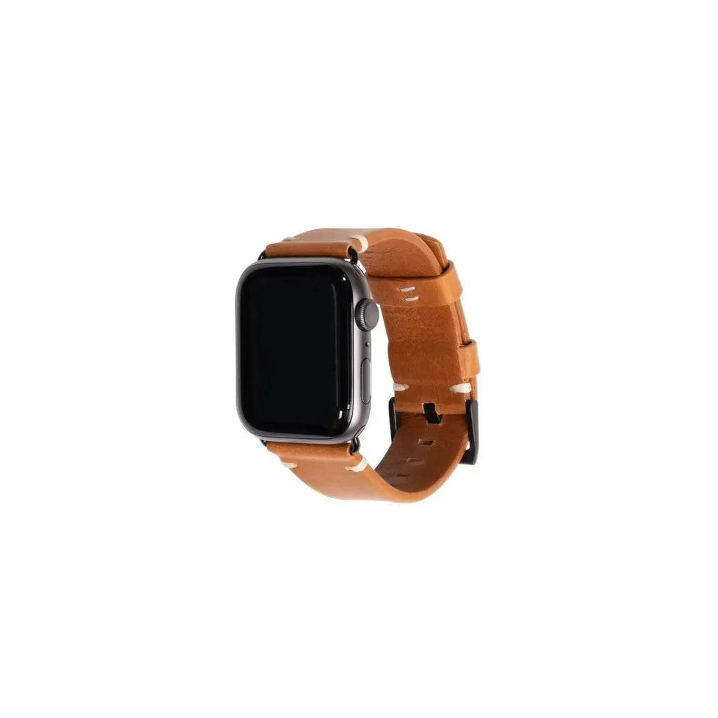 The Watch Band | Andar in 40 41 42mm Black Camel Tan - Goods photo