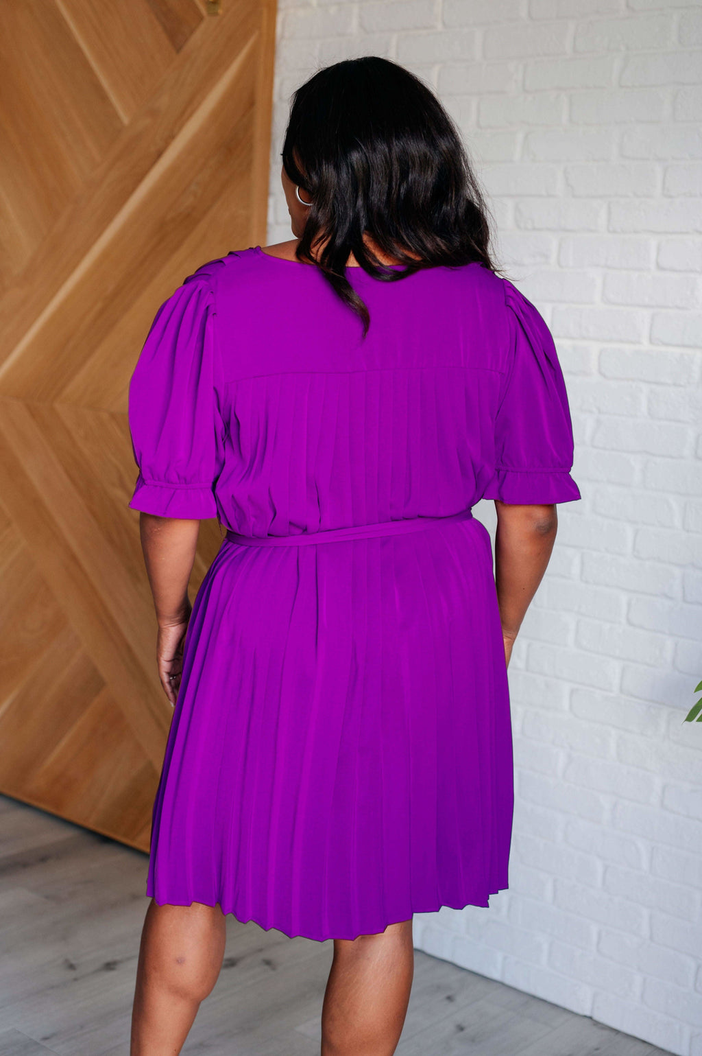 Hold And Squeeze Me Pleated Dress - SwagglyLife Home & Fashion