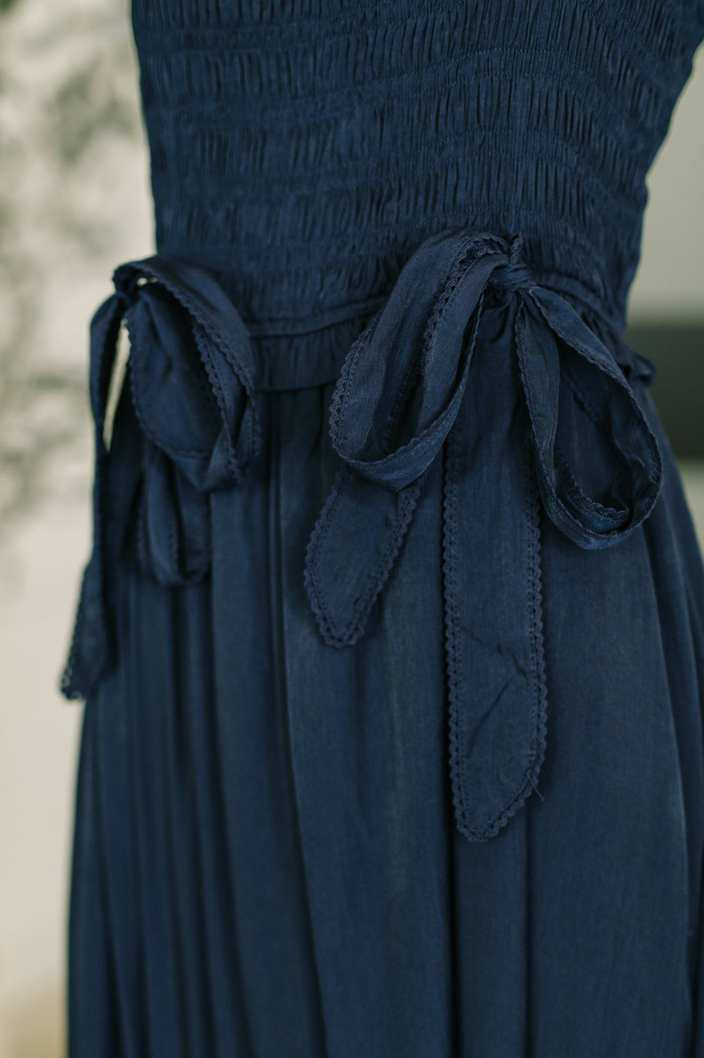 Hold Me Down Midi Dress in Navy in - Womens photo