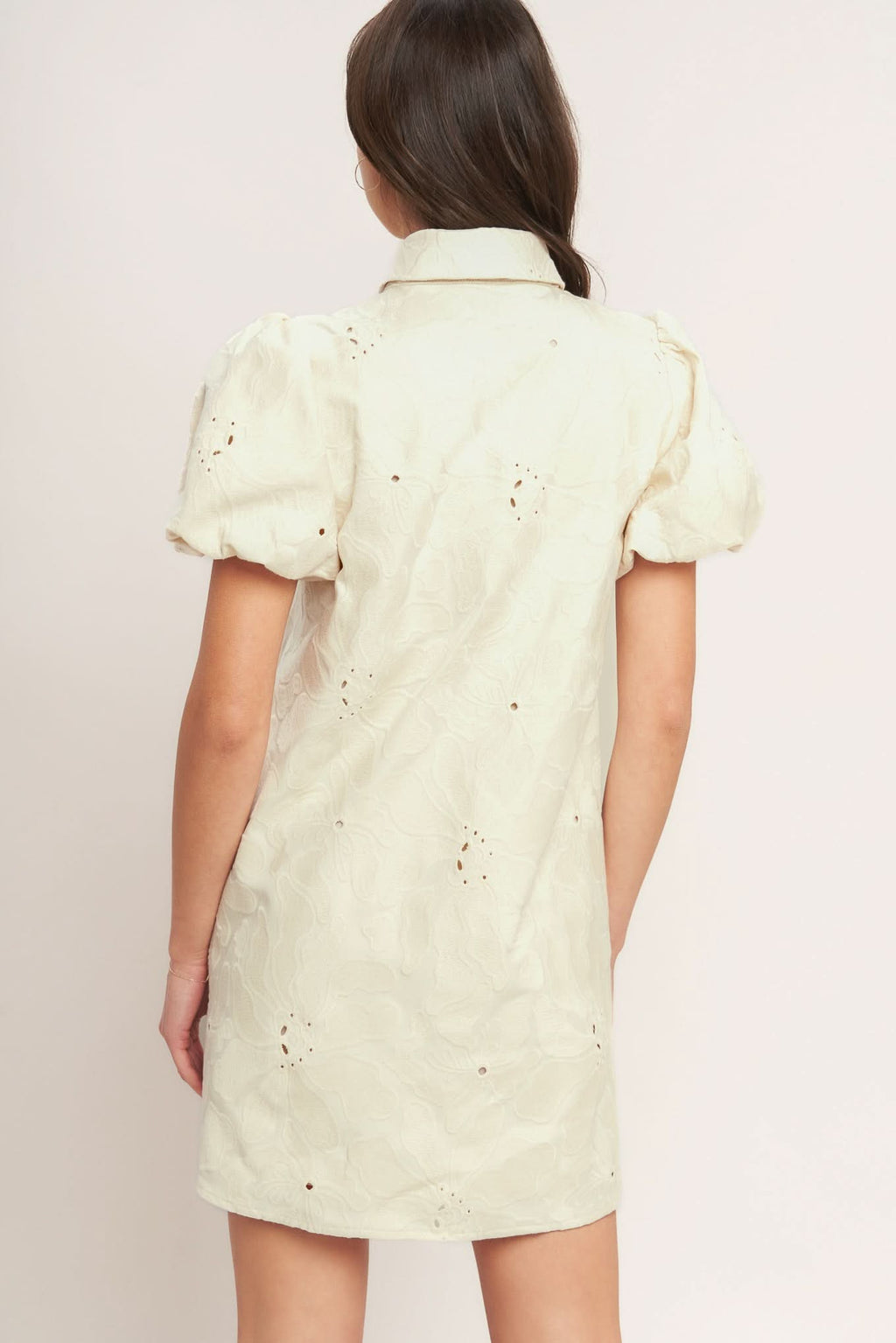 BREATHABLE WEAVE WOVEN MINI DRESS in - DRESSES photo