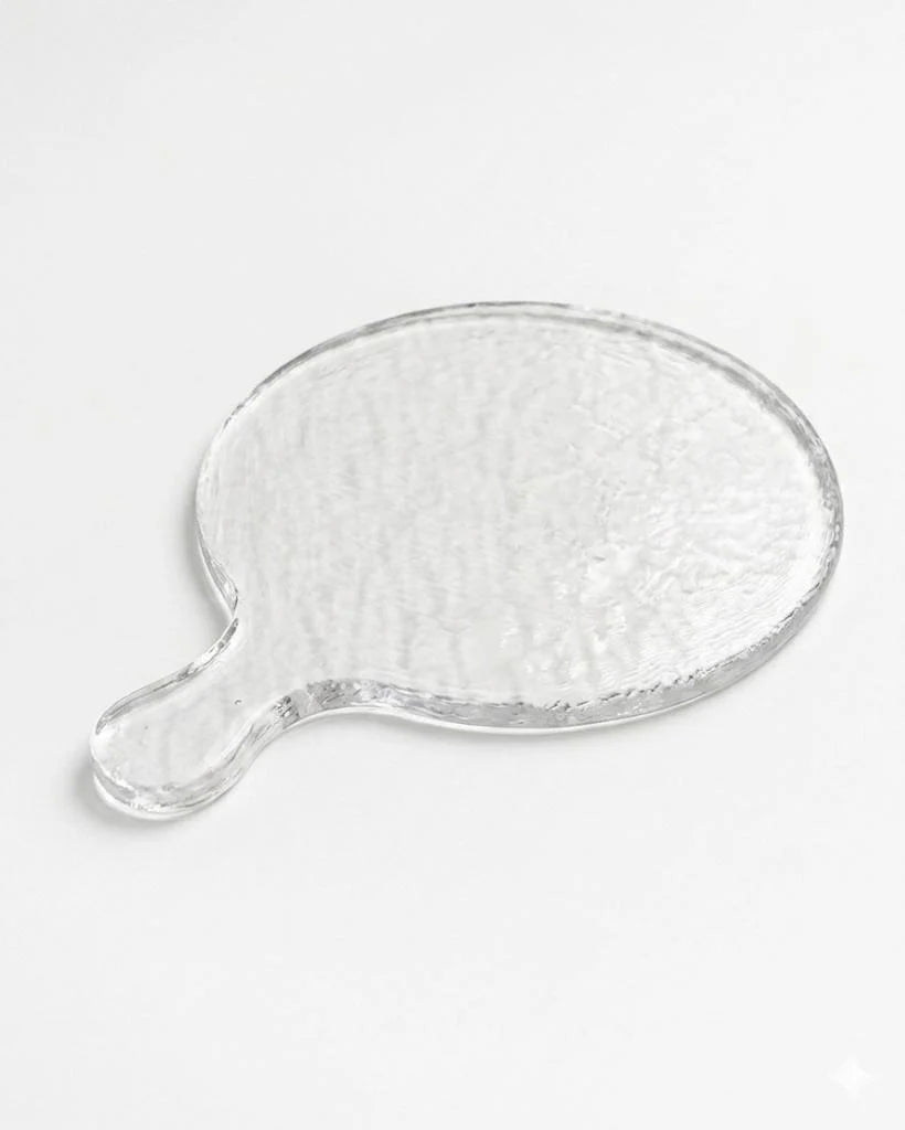 Hammered Glass Round Serving Boards in - Kitchen & Dining photo