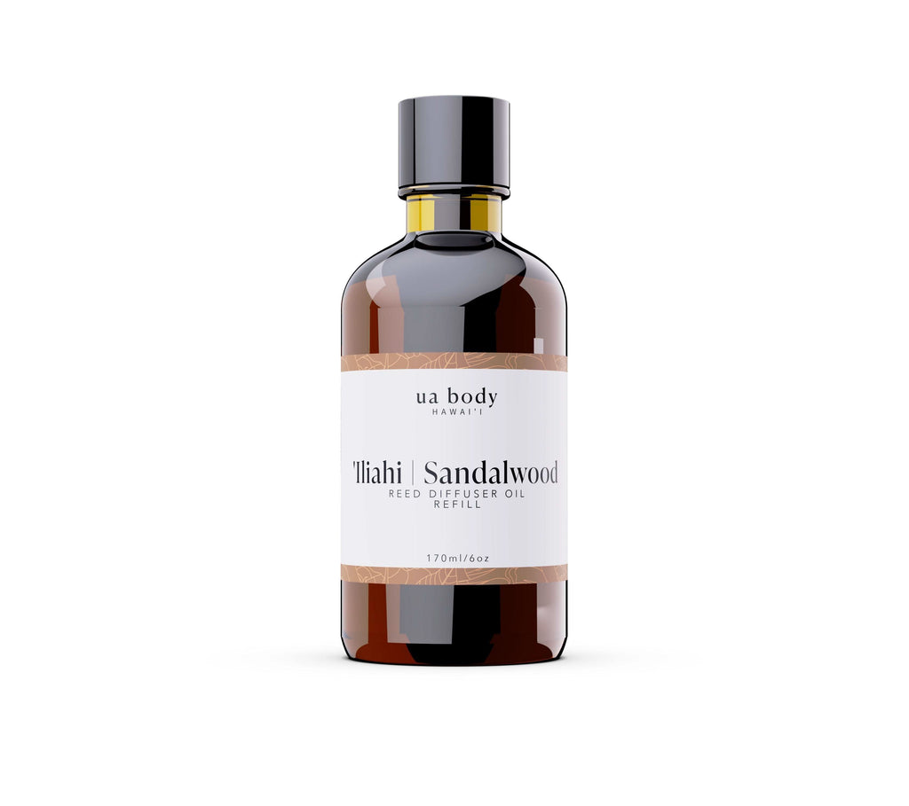 Ua Body | Hawaiian Skincare Diffuser Refills - 6oz in Iliahi Sandalwood - Refill photo
