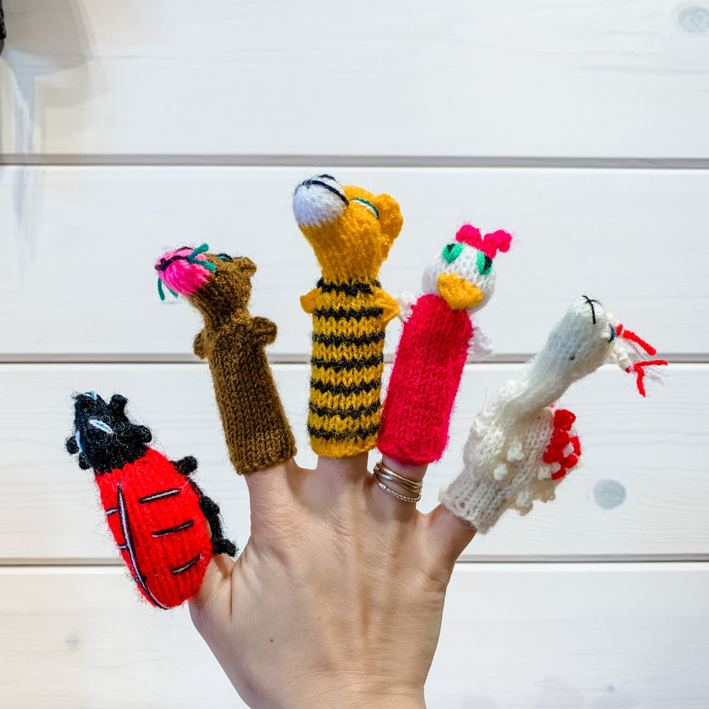 Finger Puppet 5 Pack in - photo