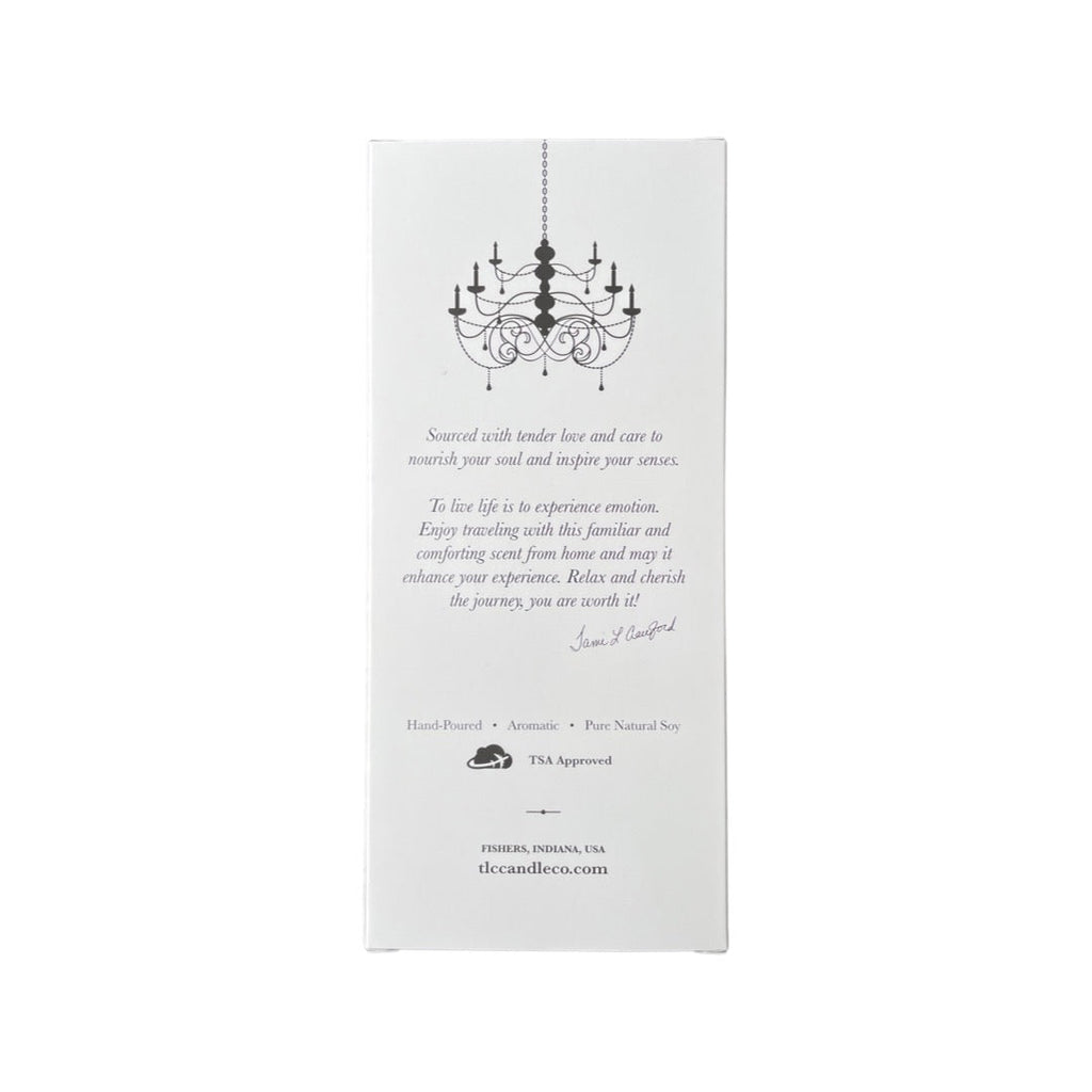 Travel Candle with Matches - Amber Noir in - Soy Candle photo