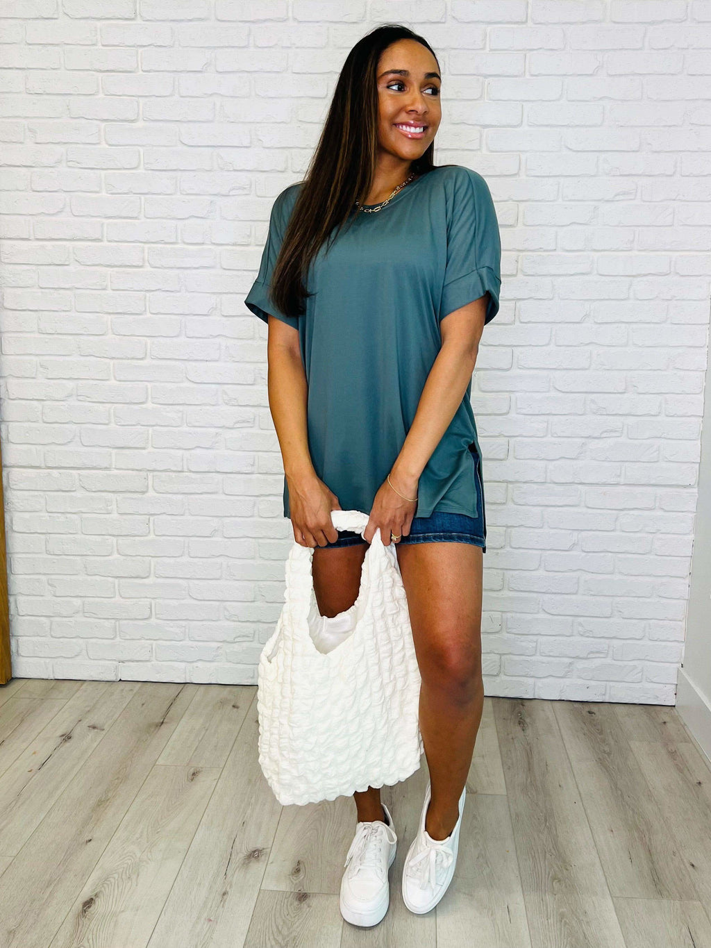 Day Out Cloud Tote Bag In Cream in - Womens photo
