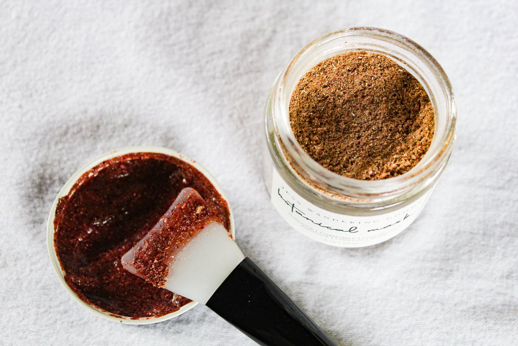 Jess Wandering Goods Botanical Mask in - Face Mask photo