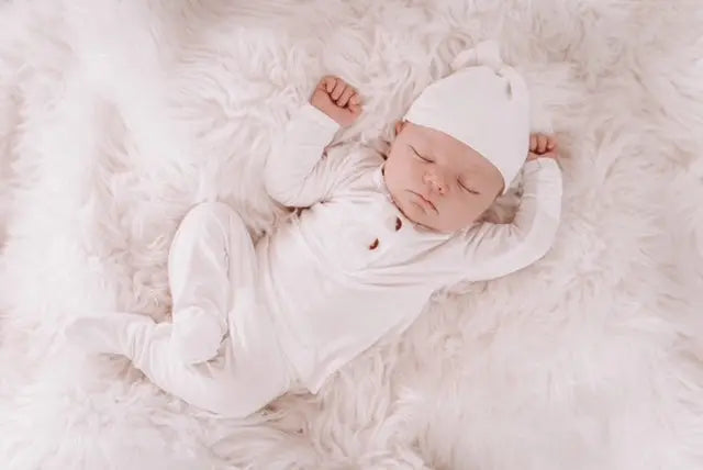 White Newborn Outfit - Baby Coming Home Outfit (Newborn - 12 months) in - Onesies photo