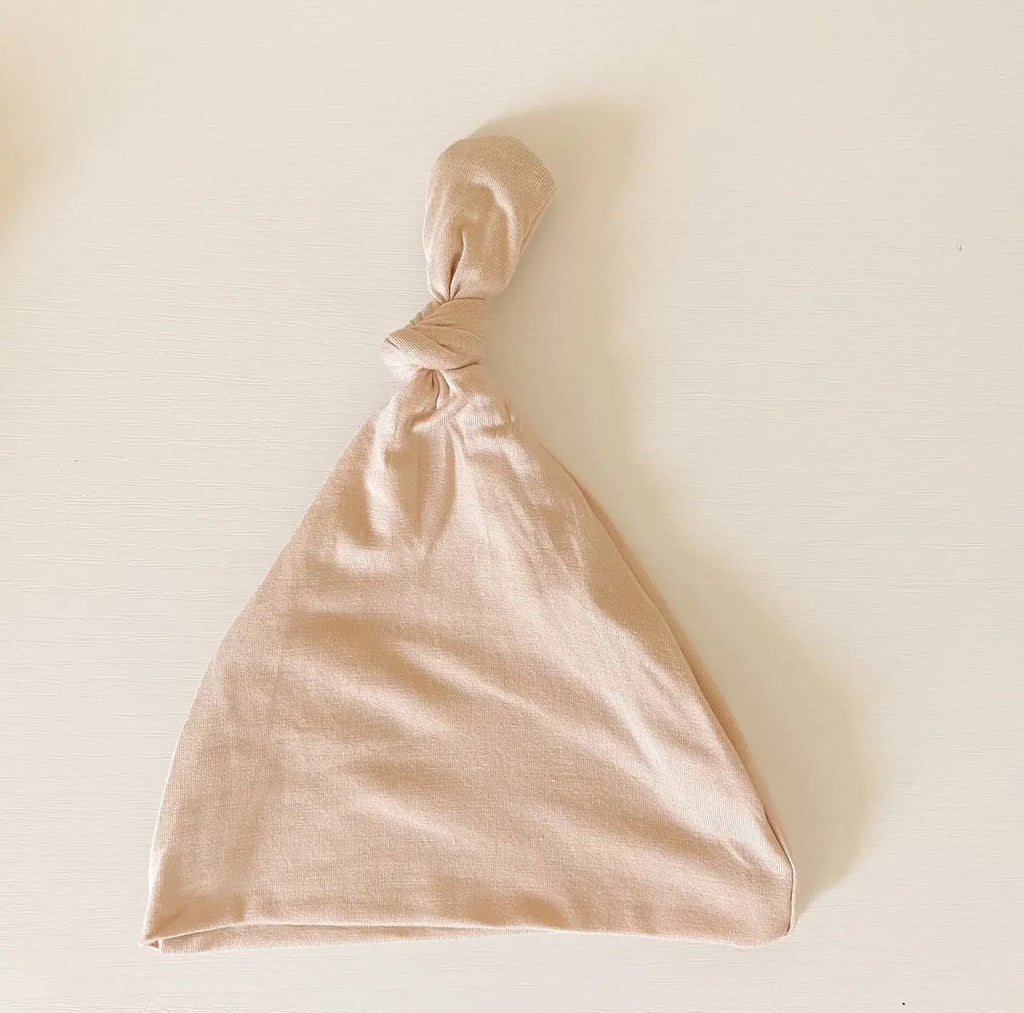 Swaddle Blanket and Hat Set - Sand in - Swaddle Blankets & Hat / Headband Sets photo
