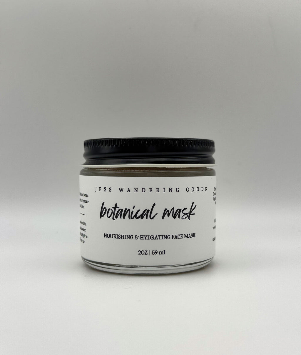 Jess Wandering Goods Botanical Mask in - Face Mask photo