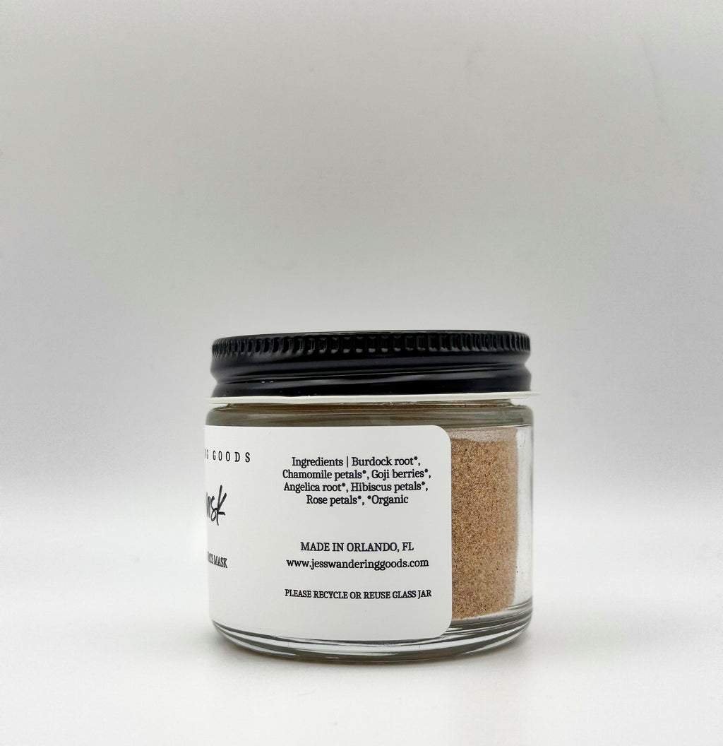 Jess Wandering Goods Botanical Mask in - Face Mask photo