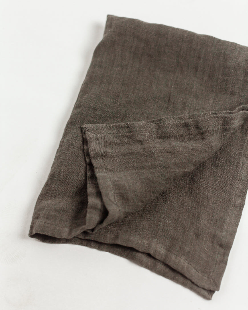 Stone Washed Linen Tea Towel in - Default photo