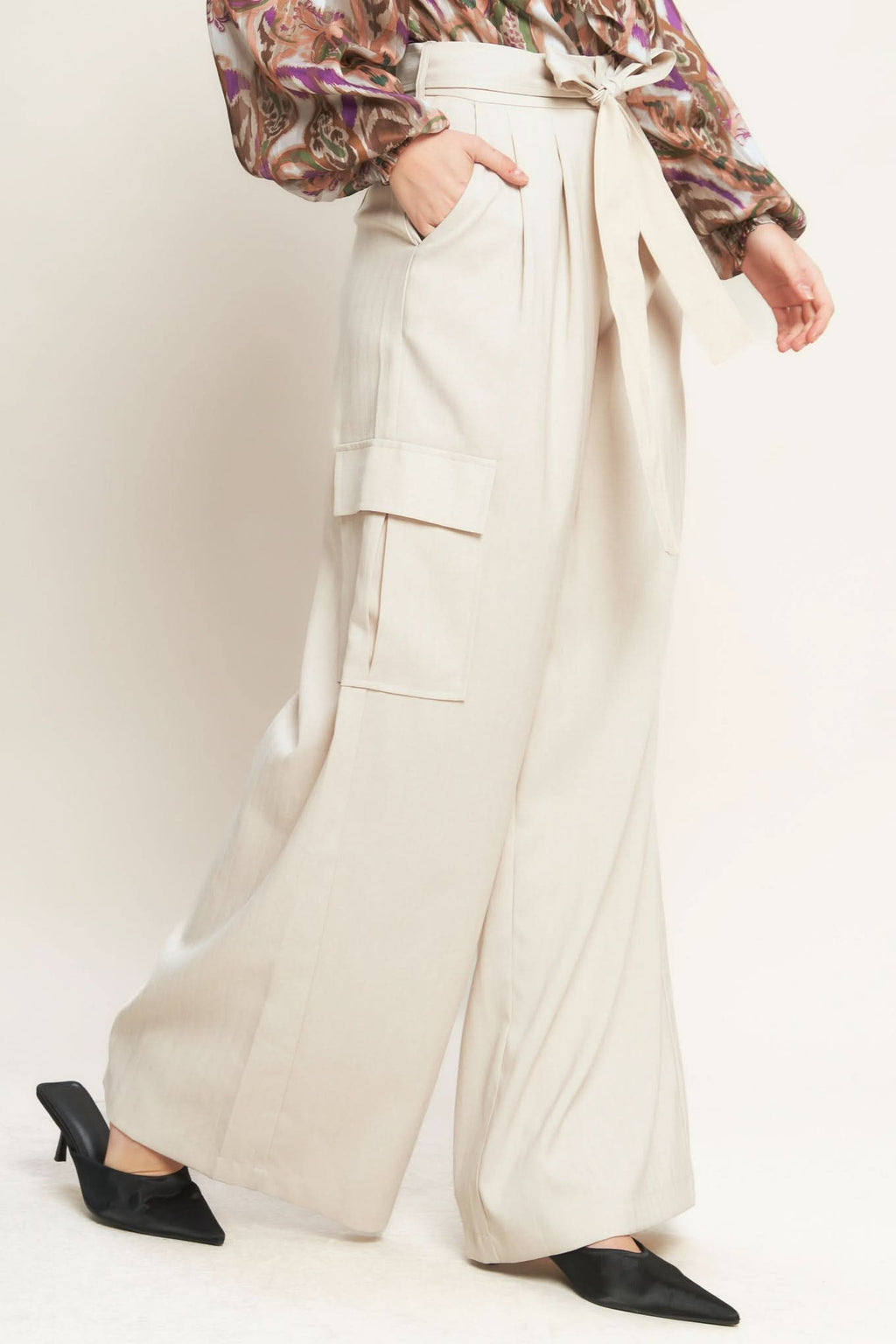 FOR THE LAST TIME WOVEN PANTS in - PANTS photo