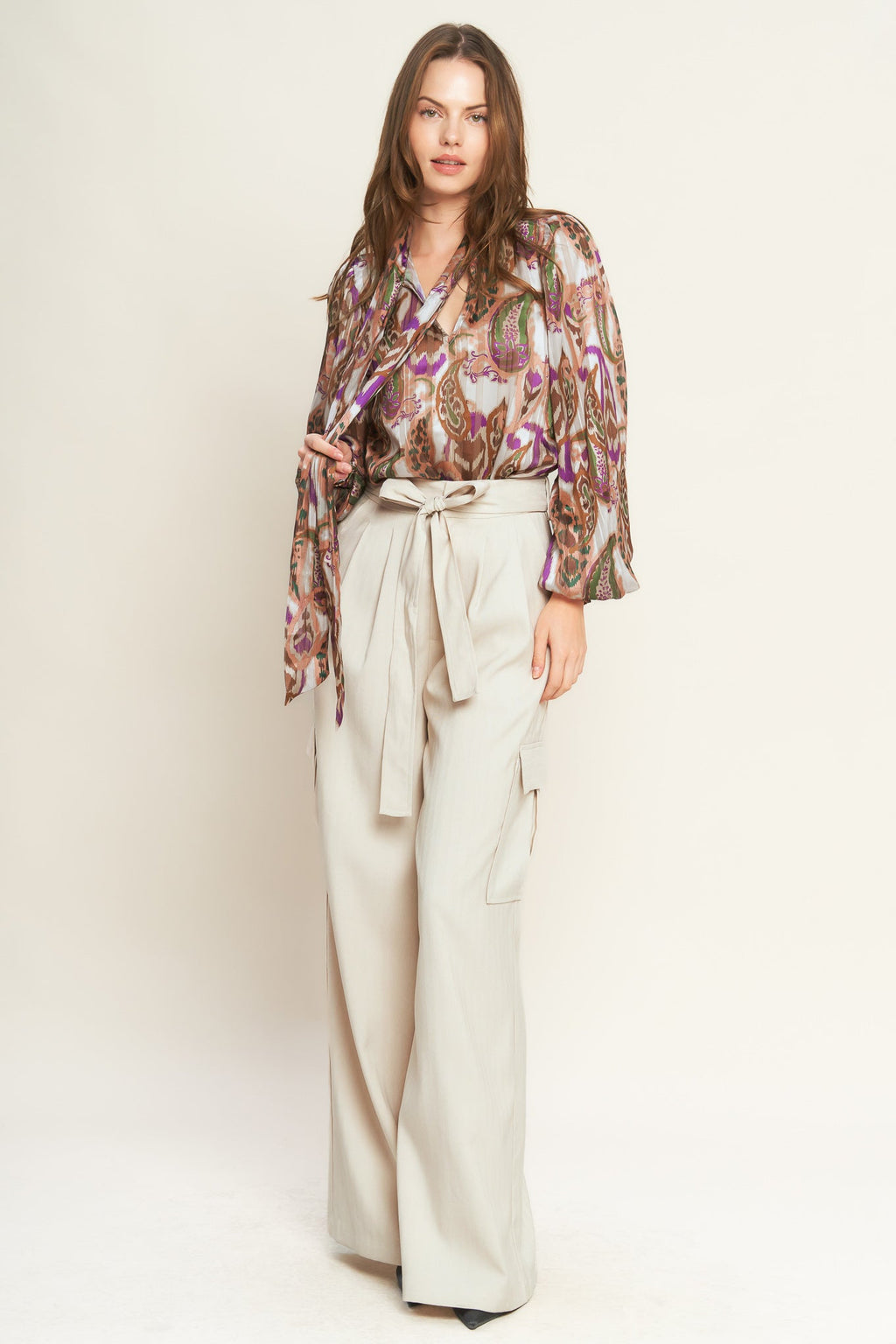 FOR THE LAST TIME WOVEN PANTS in - PANTS photo