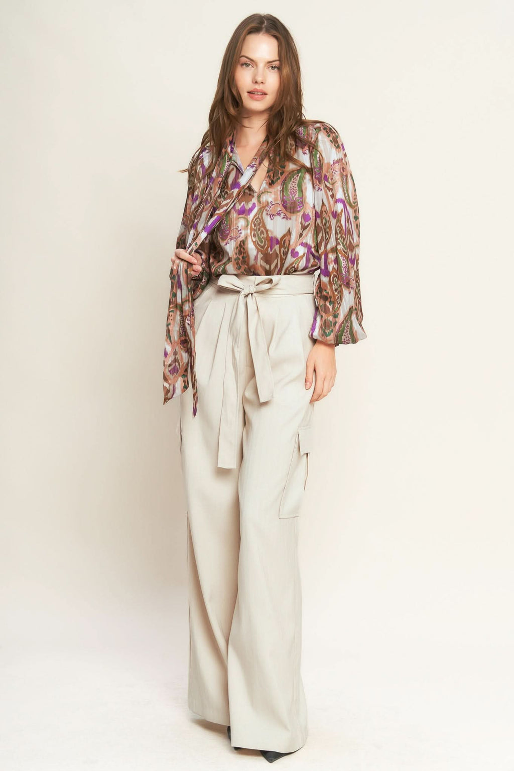 FOR THE LAST TIME WOVEN PANTS in - PANTS photo