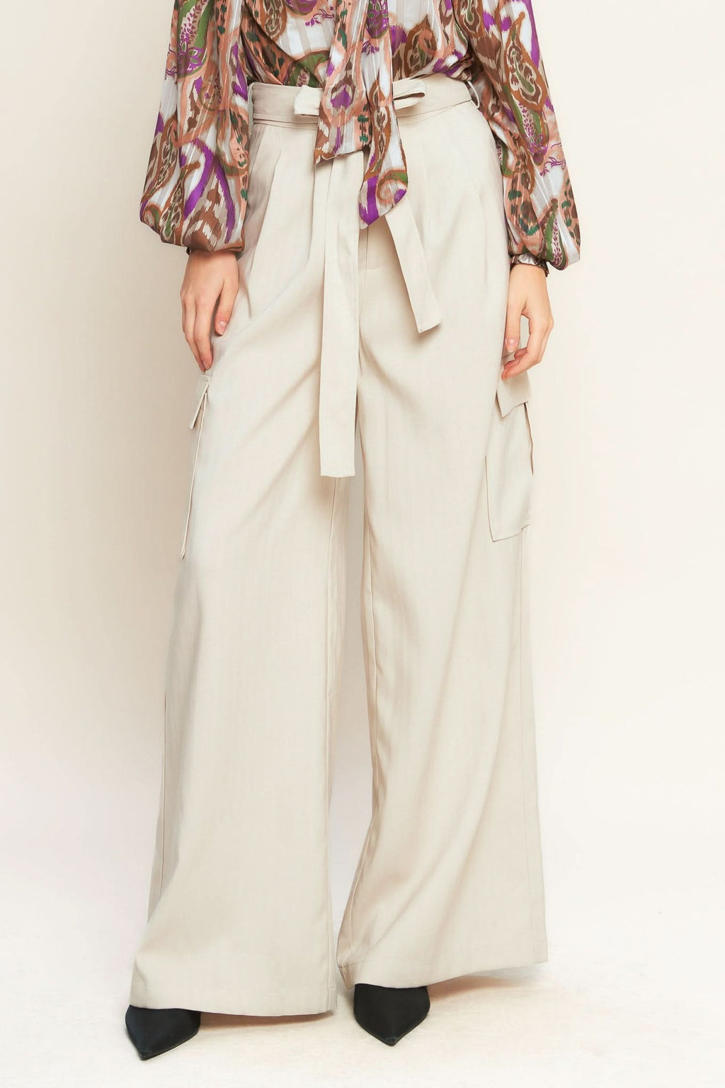 FOR THE LAST TIME WOVEN PANTS in - PANTS photo