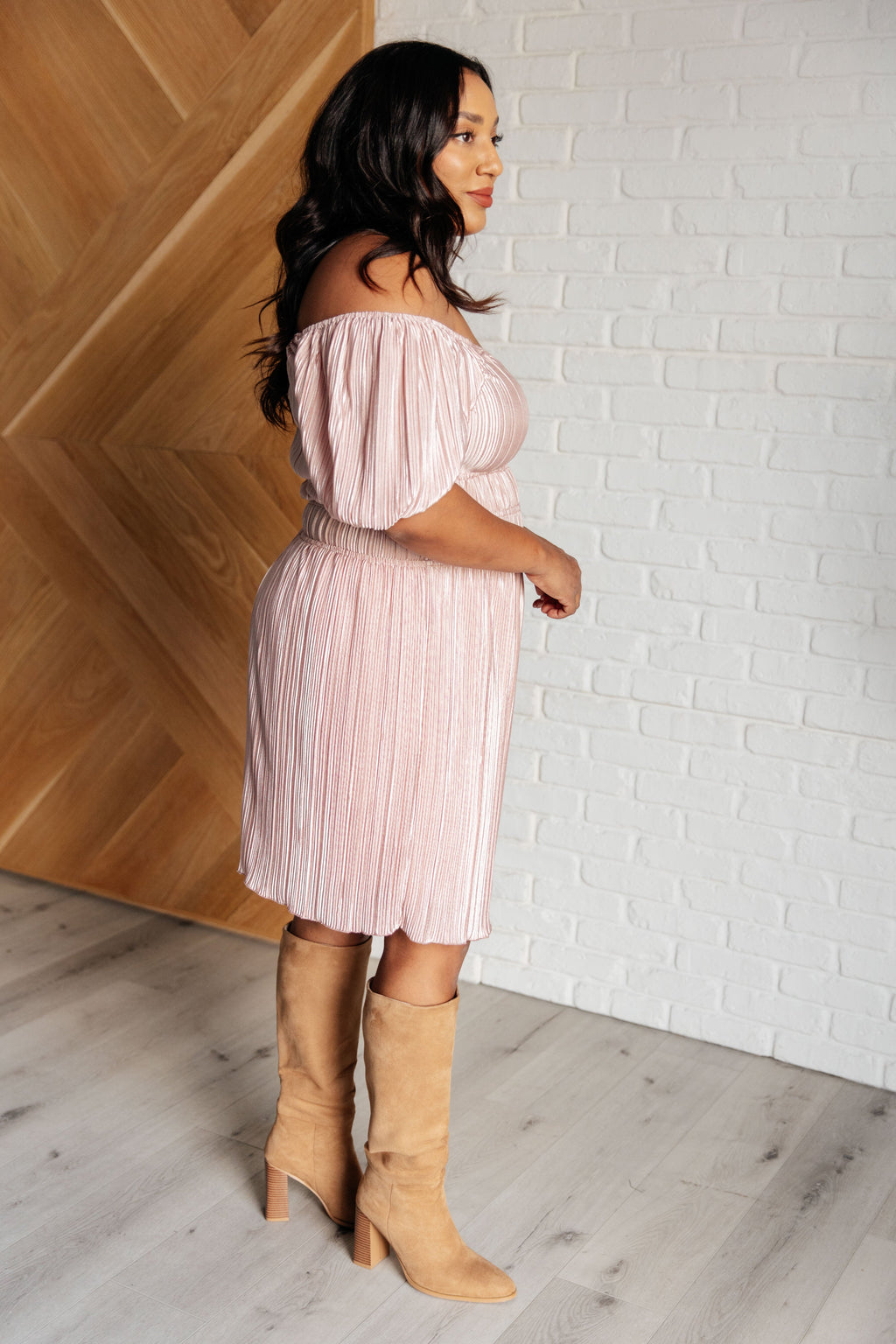 It's For the Aesthetic Balloon Sleeve Dress in - Dresses photo