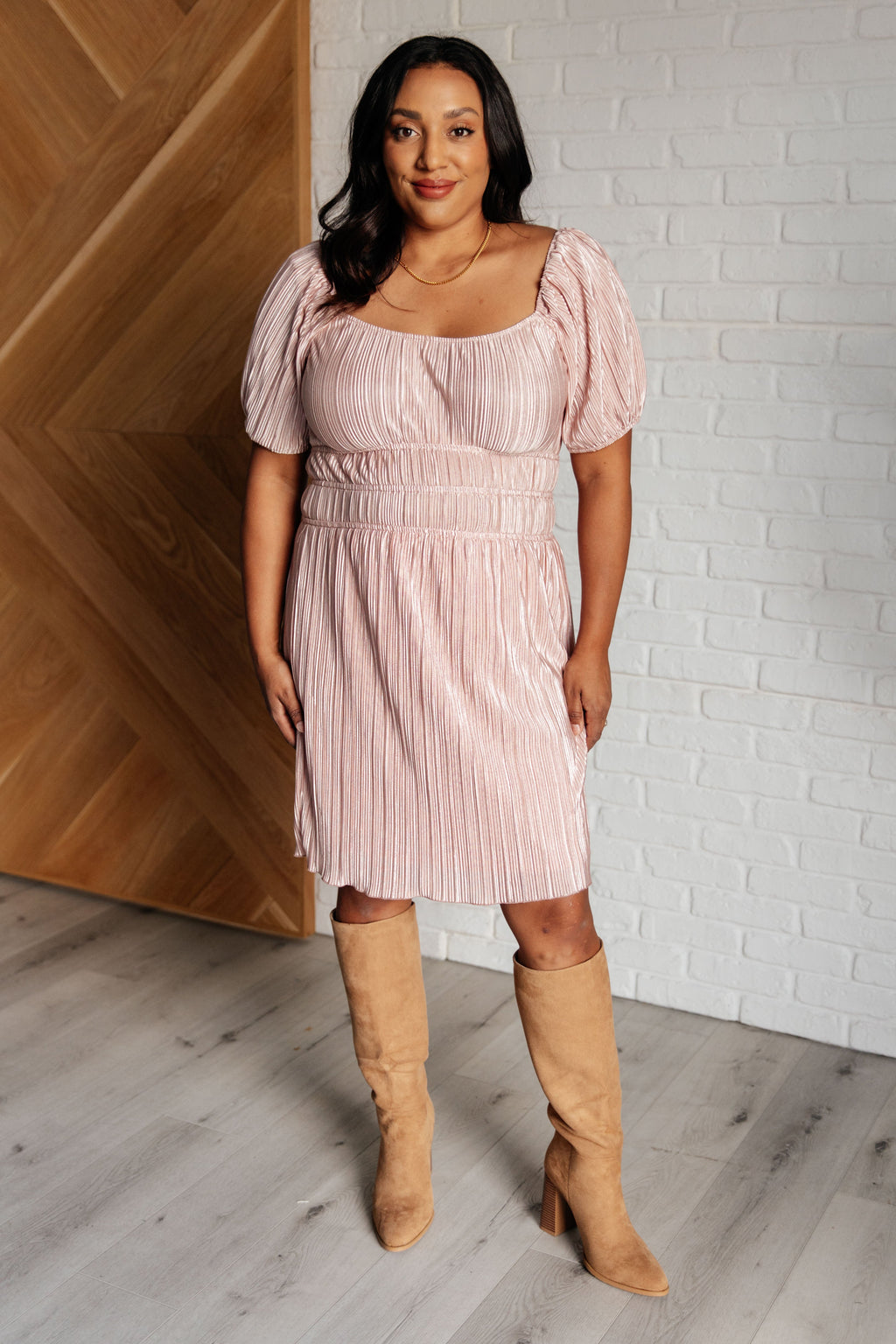 It's For the Aesthetic Balloon Sleeve Dress in - Dresses photo