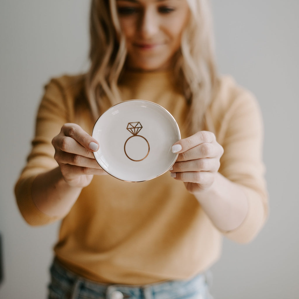 Engagement Ring Jewelry Dish in - Jewelry Dishes photo