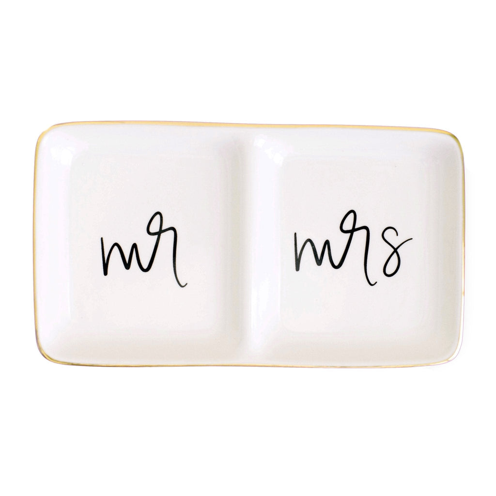 Mr. and Mrs. Jewelry Dish - SwagglyLife Home & Fashion