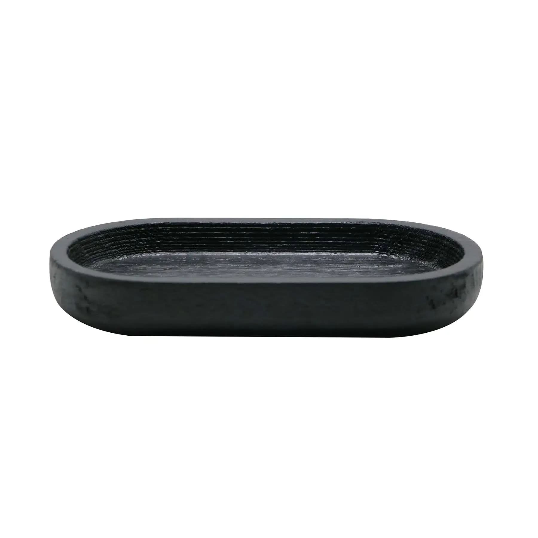 Black Wood Tray - SwagglyLife Home & Fashion Black Wood Tray - SwagglyLife Home & Fashion