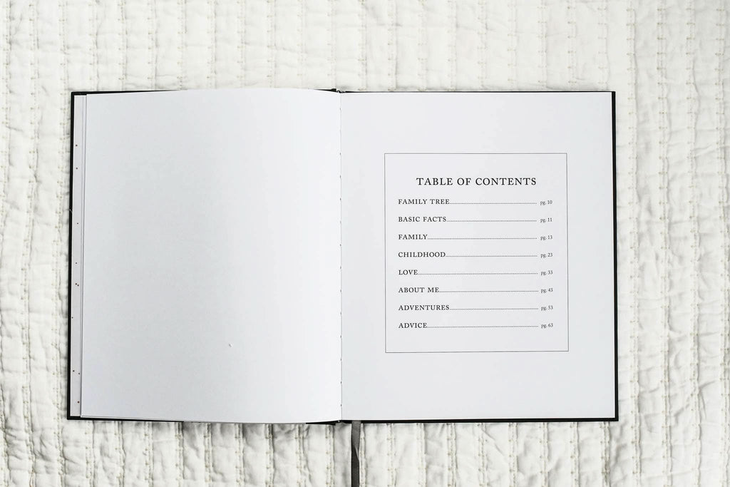 Life Story Journal: Grandpa in - Journal photo