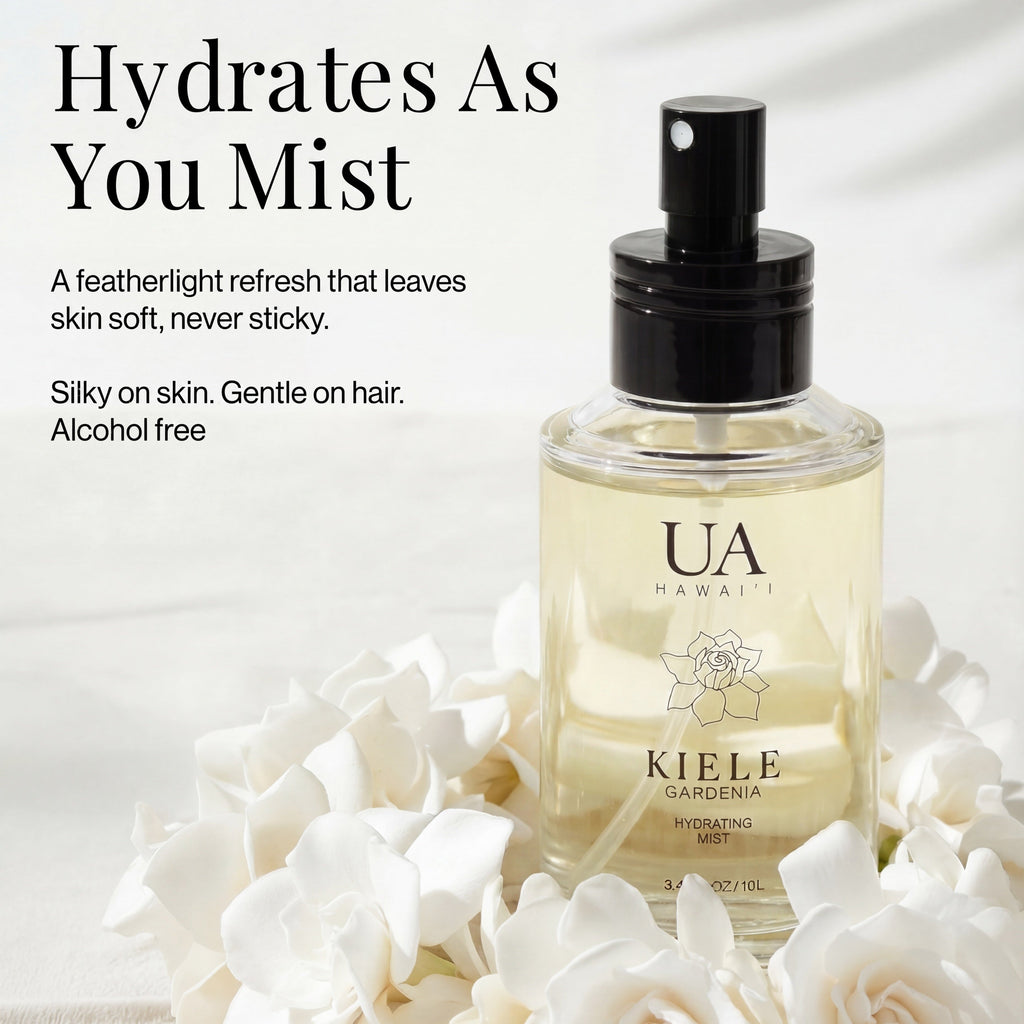 Ua Hawaii Kiele Gardenia Hydrating Body & Hair Mist -