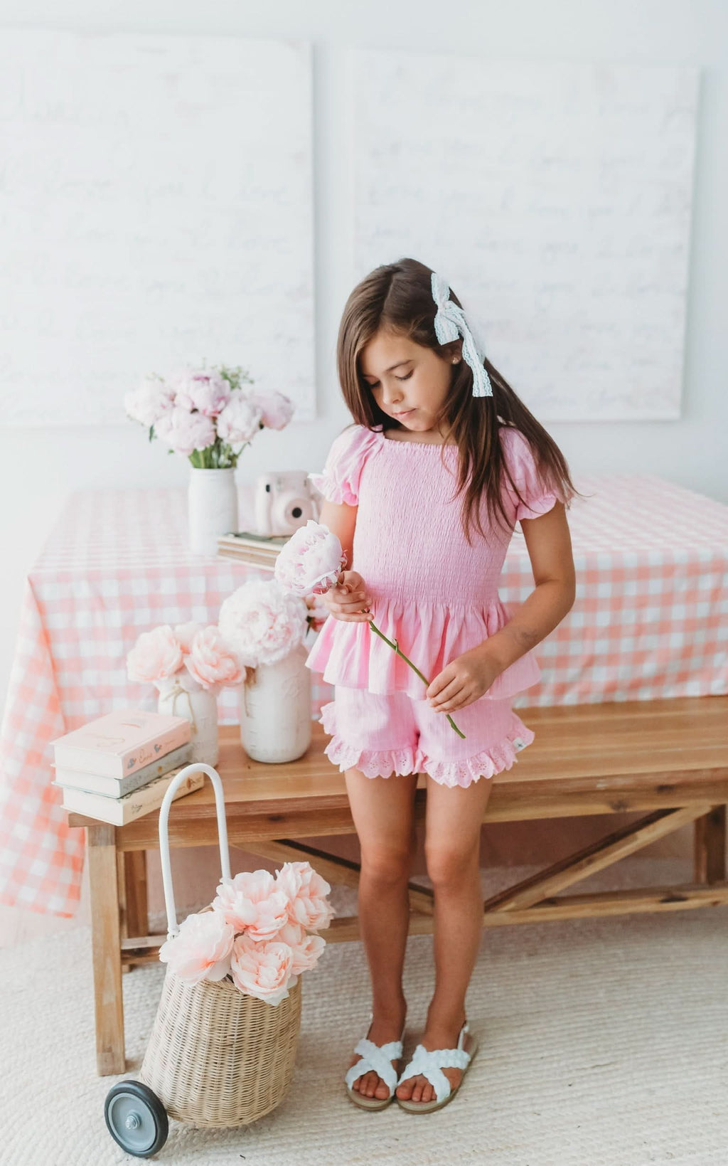 Cotton Candy Pink Short Set in - Outfit Sets photo