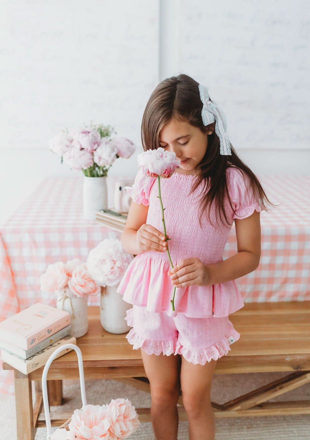 Cotton Candy Pink Short Set in - Outfit Sets photo