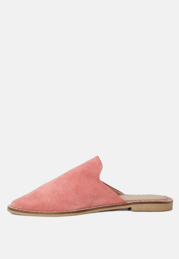 Rag & Co. Lia Handcrafted Canvas Mules in - Mules photo