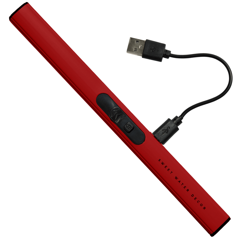 Red Electric Lighter - SwagglyLife Home & Fashion