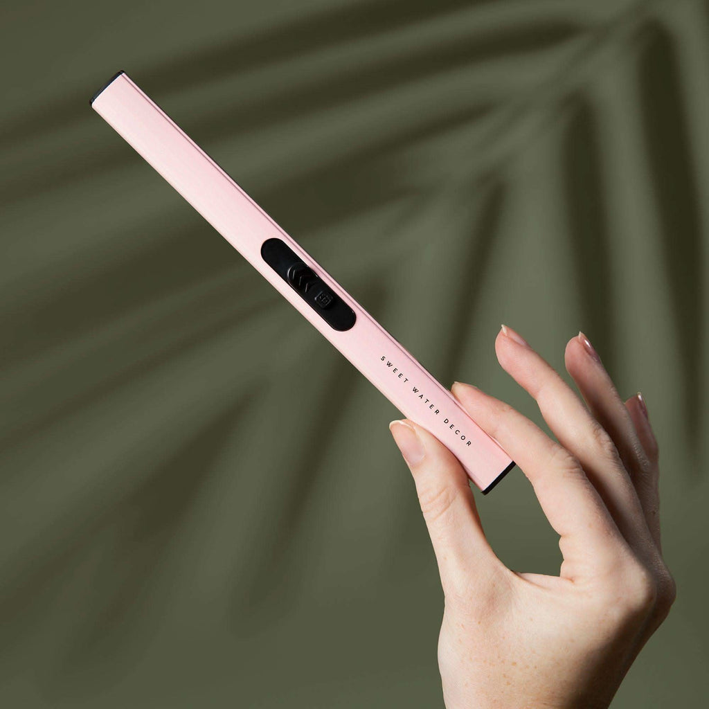 Blush Pink Electric Lighter in - Rechargeable Lighters photo