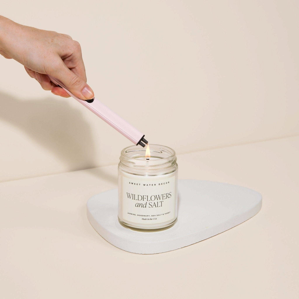 Blush Pink Electric Lighter - SwagglyLife Home & Fashion